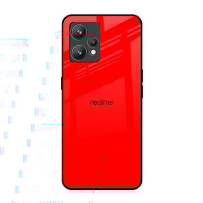 Blood Red Glass Case for Realme 9 Pro Plus