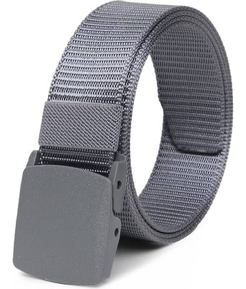 SILKSHOPPING - Brown Nylon Men's Casual Belt ( Pack of 1 )