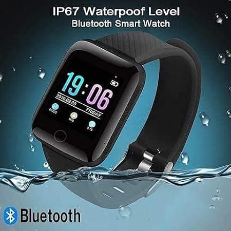 Smart Watch with Bluetooth Connectivity, IP67 Water Resistant Fitness Watch