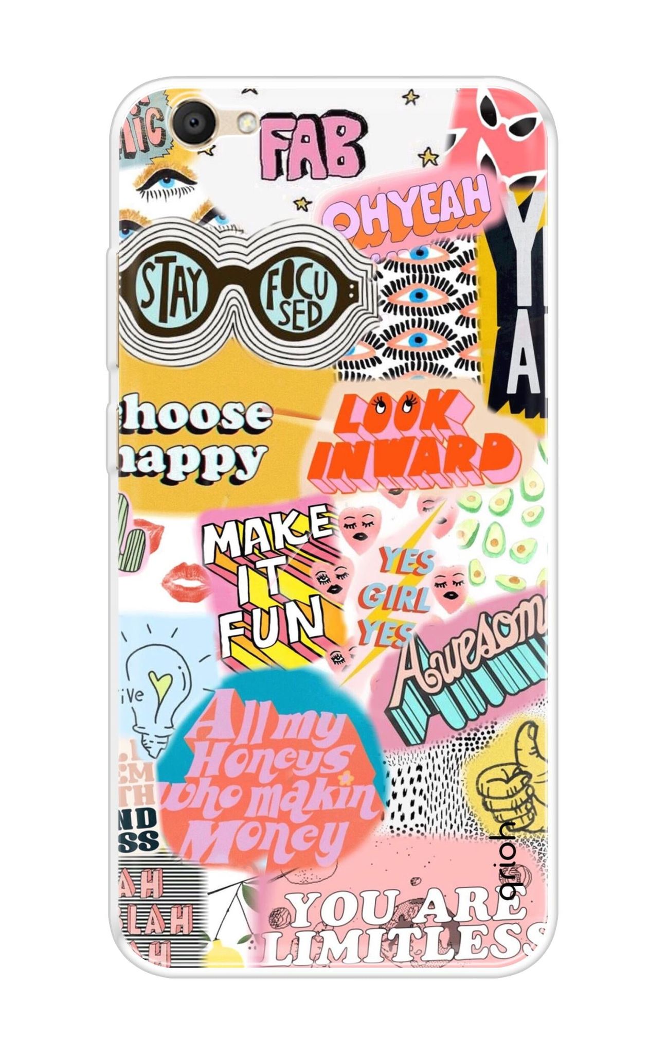 Make It Fun Soft Cover For Vivo V5s
