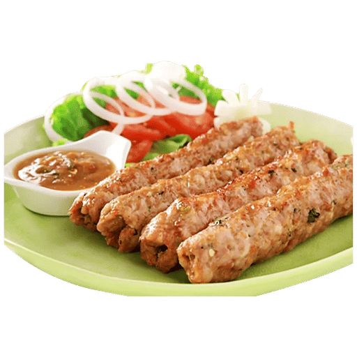 Chicken Seekh Kebab Fry (4 Pcs)