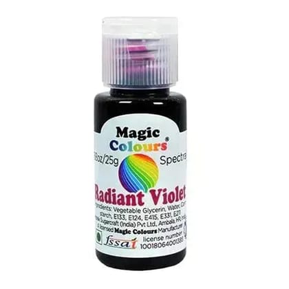 Magic Colours Spectral Mini Edible Gel Colours Radiant Violet