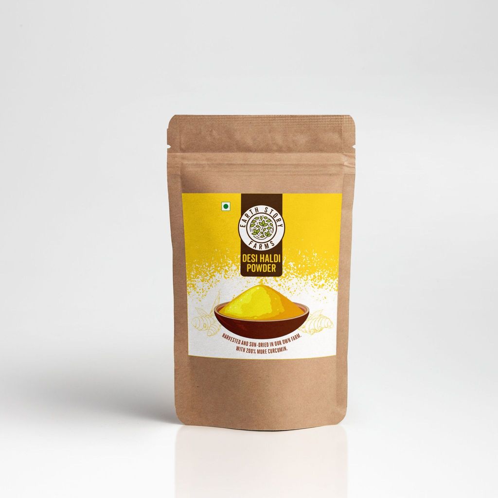 Desi Haldi | Turmeric Powder | 100% pure | 4.5% curcumin
