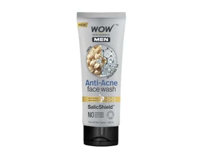 WOW Oat Extract + Salicylic Acid Anti-Acne Face Wash by WOW - 100ml