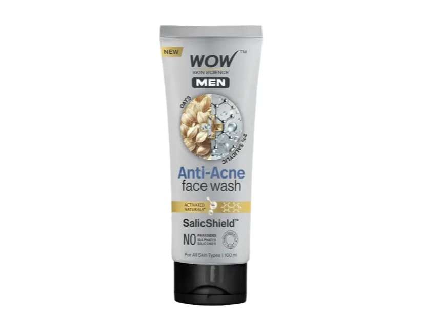 WOW Oat Extract + Salicylic Acid Anti-Acne Face Wash by WOW - 100ml