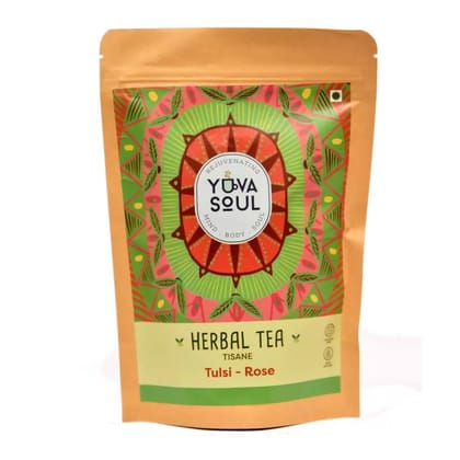 YUVA SOUL Tulsi - Rose Tea - 75 Gms