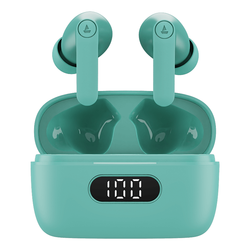 boAt Airdopes 121 PRO | Wireless Earbuds with 10mm Dynamic Drivers, ASAP Charge, ENx Technology, Easy Touch Control boAt Airdopes 121 PRO | Wireless Earbuds with 10mm Dynamic Drivers, ASAP Charge, ENx Technology, Easy Touch Control - Black