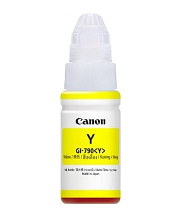 Canon PIXMA GI790 Yellow Ink Bottle Compatible for G1010, G2000, G2012, G3000, G3010, G3012, G4010 printers