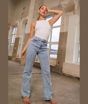 9x denims - Black Denim Regular Fit Women's Jeans ( Pack of 1 )