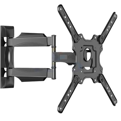 Robustt P4 Full Motion Cantilever TV Wall Mount Bracket for 32 to 60 Inch LED/HD/Smart TV's, Universal Heavy Duty TV Wall Mount Stand with Swivel Rotation & Tilt Adjustments (Pack of 1) Robustt P4 Full Motion Cantilever TV Wall Mount Bracket for 32 to 60