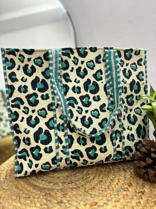 Handcrafted Reversible Tote Bag