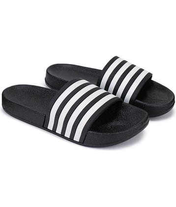 Bersache Black Men's Slide Flip Flop