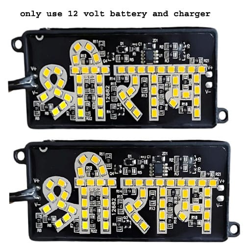 Pack of 2 Shree Ram Ji Bike Led Light Logo with Self Adhesive Back Up Lamp Car, Motorbike, Truck, Van LED (12 V, 5W) (Universal For Bike, Universal For Car, )