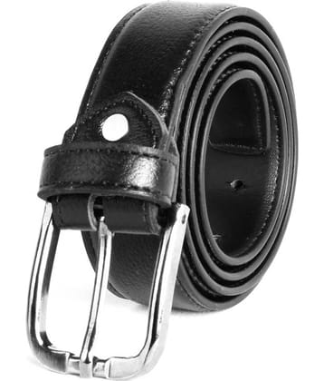 CIMONI - Black Faux Leather Men's Casual Belt ( Pack of 1 )