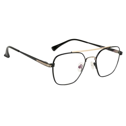 TERRY & CO | Zero Power Blue Cut Eyeglasses | Metal Frame | Medium Size | Anti-Reflective, UV Protection, Lightweight | Spring Hinges | Unisex TERRY & CO | Zero Power Blue Cut Eyeglasses | Metal Frame | Medium Size | Anti-Reflective, UV Protection, Lightweight | Spring Hinges | Unisex