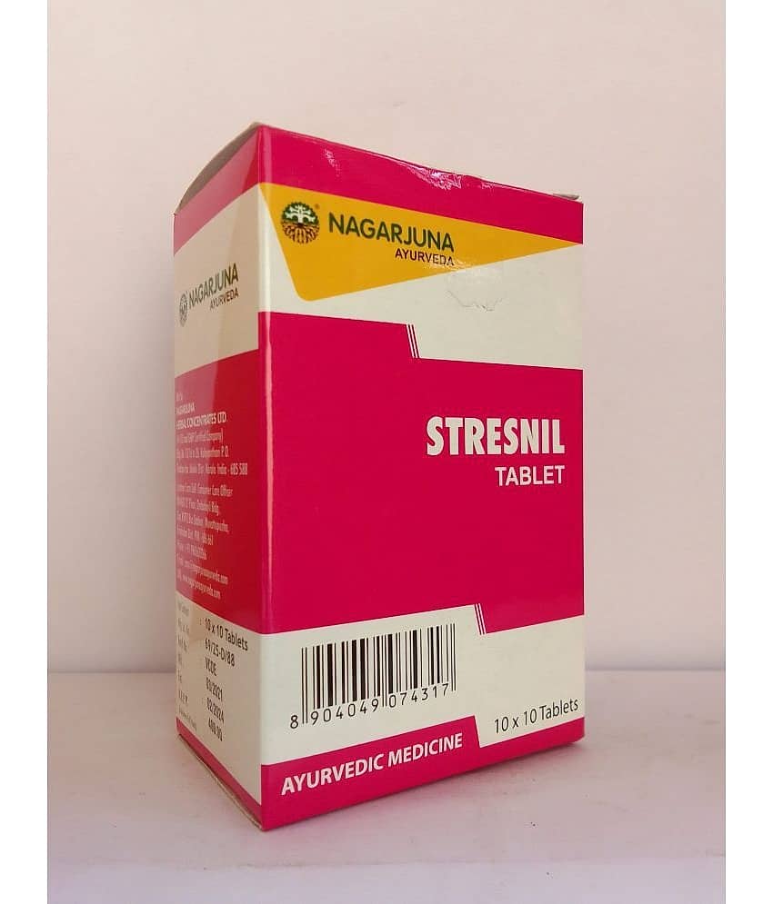 NAGARJUNA NAGARJUNA AYURVEDA STRESNIL TABLET (PACK OF 2)