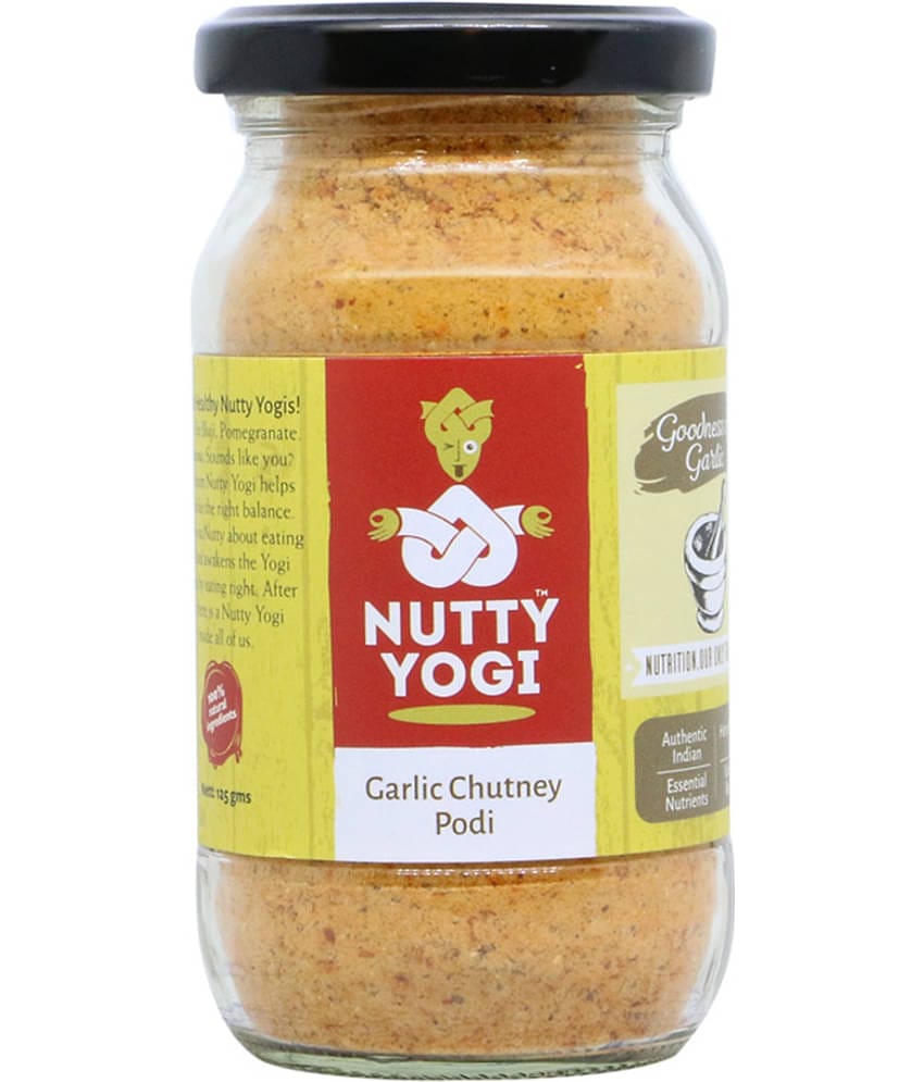 Nutty Yogi Garlic Podi Chutney 125 g