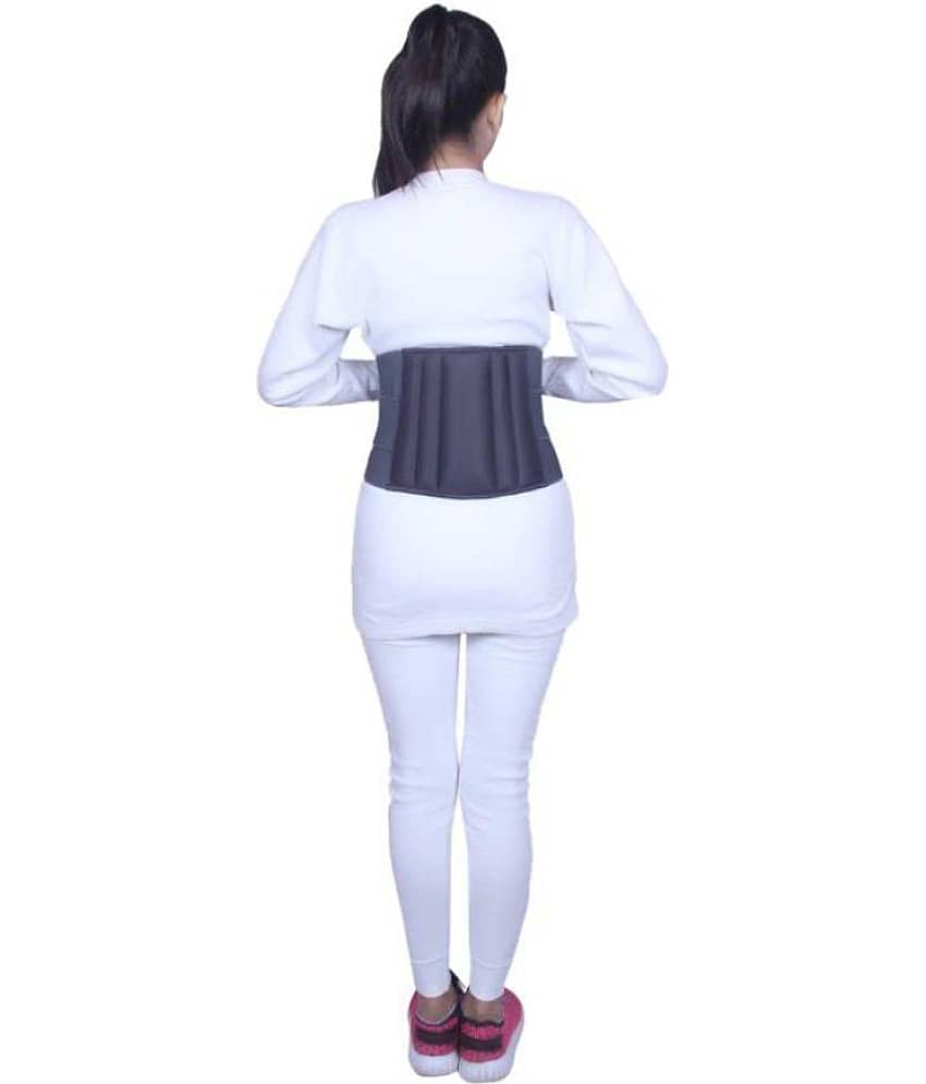 Hiakan International Lumbo Sacral (L.S.) Belt Mild Lower Back Pain Grey M