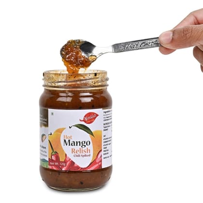 Nimkish Chutney Combo Pack of 3 | Plum, Hot Mango & Chilli Garlic | Sweet, Spicy & Tangy Himalayan Condiments