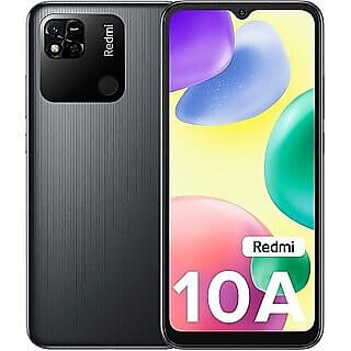 (Refurbished) Redmi 10A (6 GB RAM, 128 GB Storage, Charcoal Black) - Superb Condition, Like New