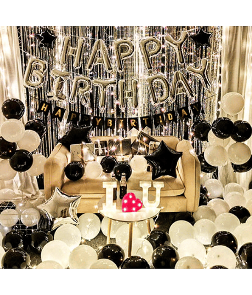 Jolly Party  Happy Birthday Theme Decoration Balloon Kit Combo -38 pc