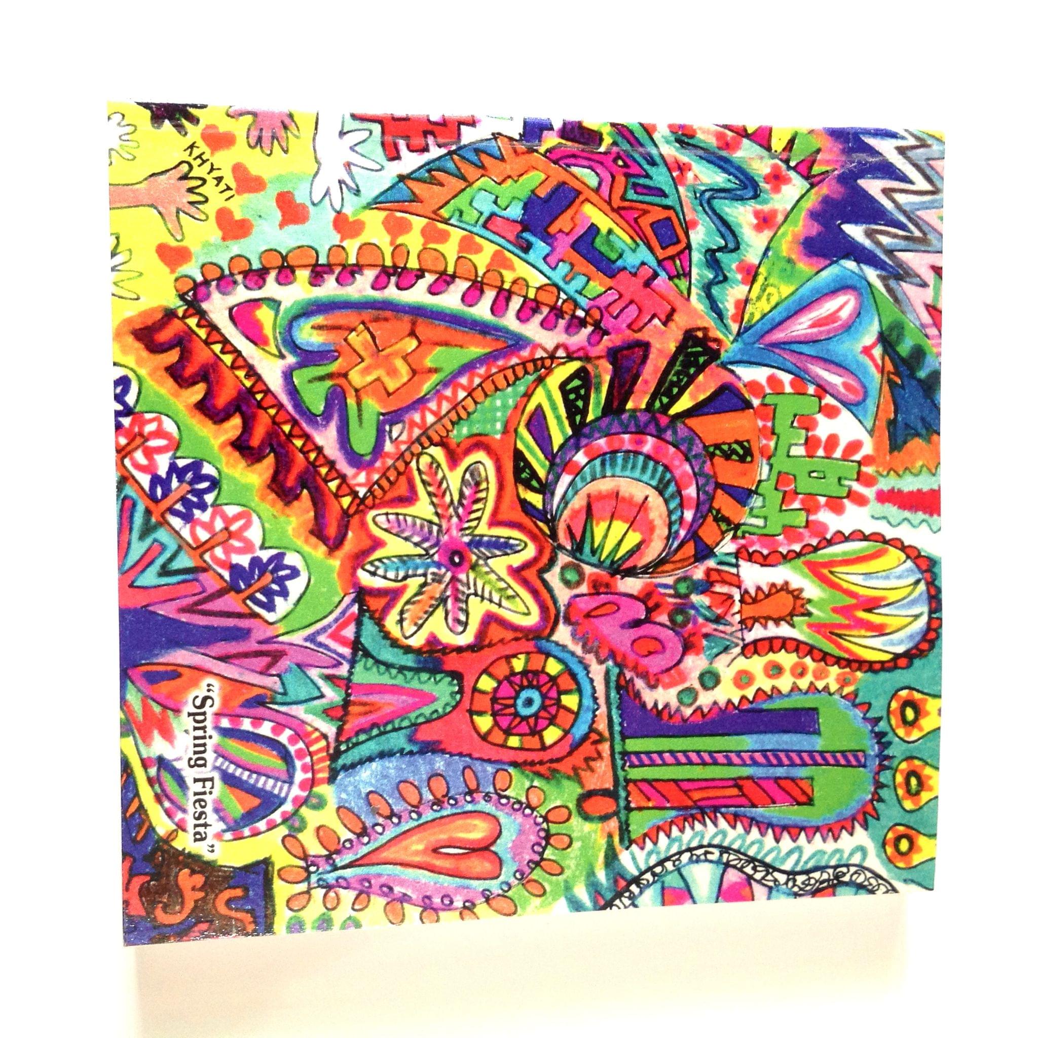 Artwork Notebooks (New!) - Spring Fiesta