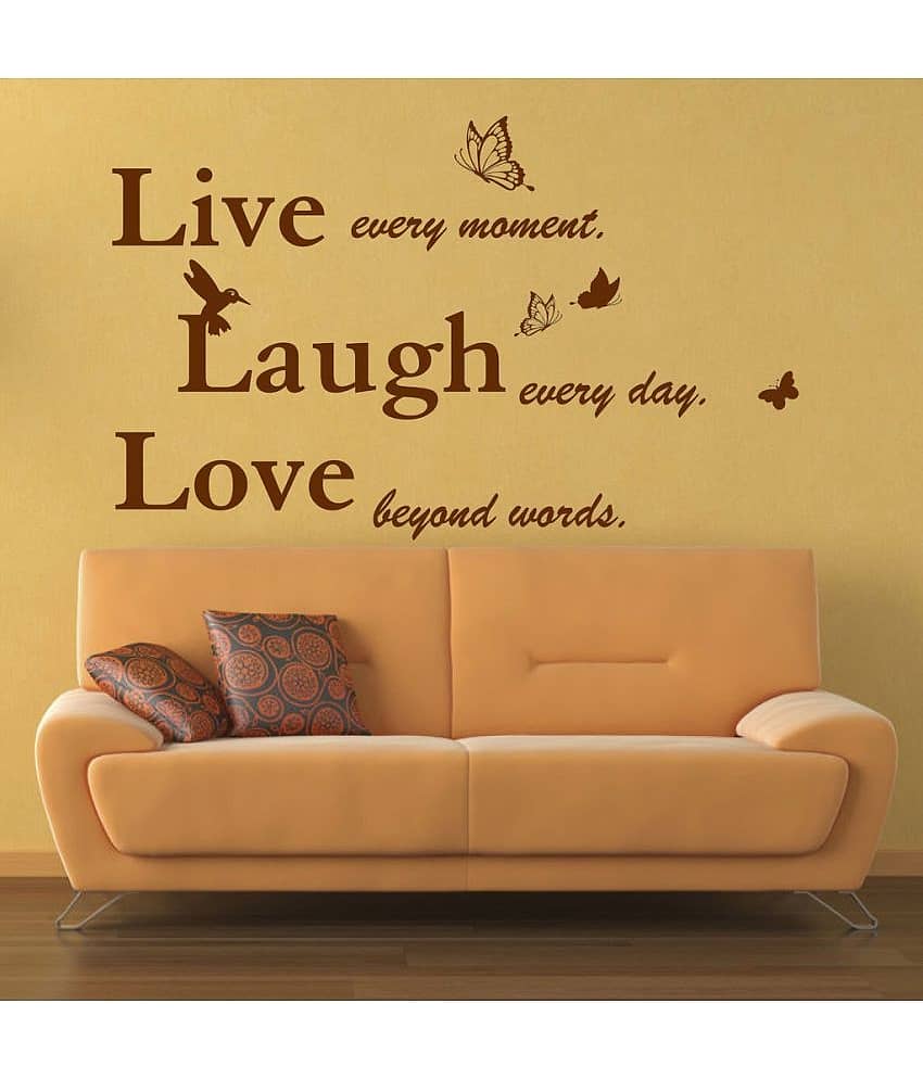 Decor Villa Qoute PVC Wall Stickers