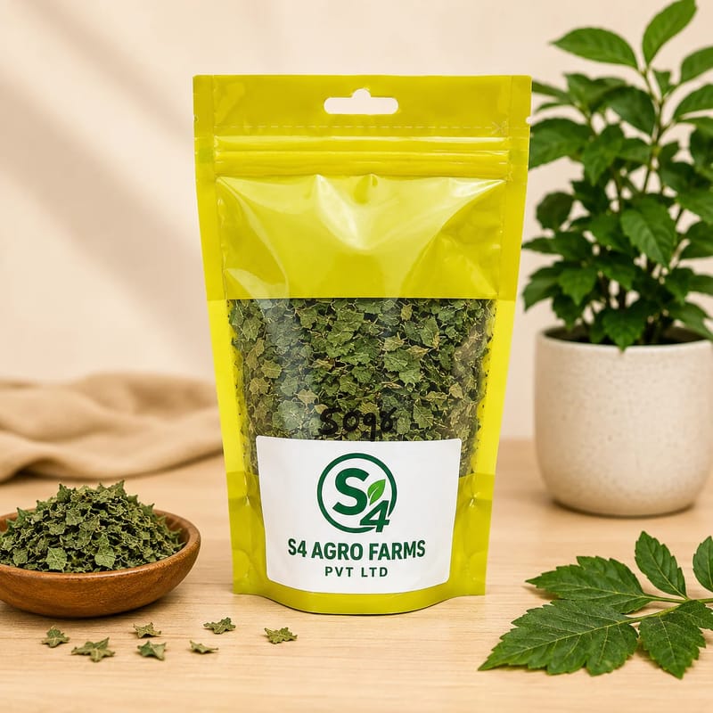 S4 Agro Farms Organic Dried Mulberry Leaves Herbal Tea (50g) | Pure & Natural Wellness Infusion | Daily Health