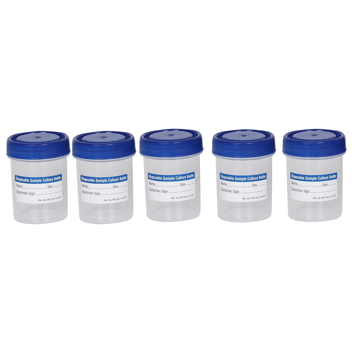 Urine Container 50ml (individual packing) 1 Box 100 Pic