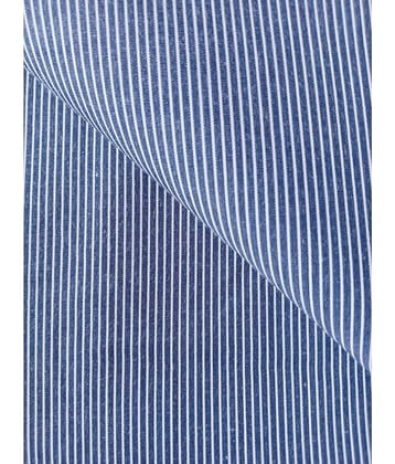 Makhanchor Blue 100 Percent Cotton Unstitched Shirt pc Single