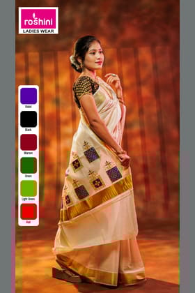 KS-1236 KASAVU SAREE 6.25 MTR
