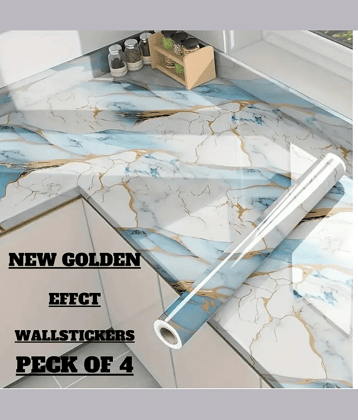 swipe n see Abstract Wallpaper ( 60 x 200 ) cm ( Pack of 4 )