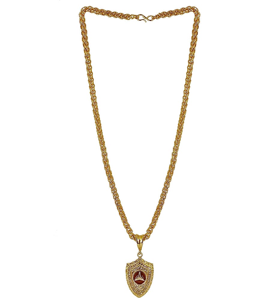 JIPPA - Gold Pendant ( Pack of 1 )
