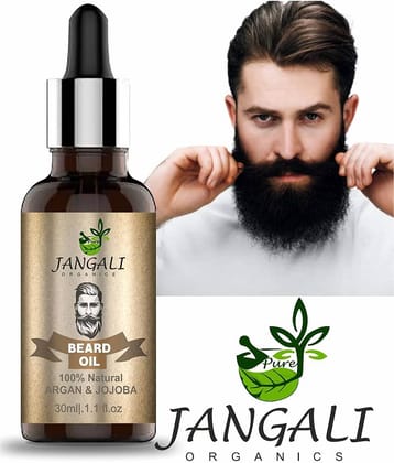 Pure Jangali Organics - 30mL Beard Oil ( Pack of 1 )