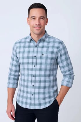 Textured Cotton Chex Shirt #41927 Textured Cotton Chex Shirt #41927