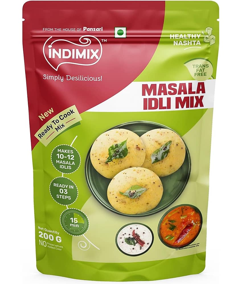 INDIMIX Ready to Cook Masala Idli 200 gm