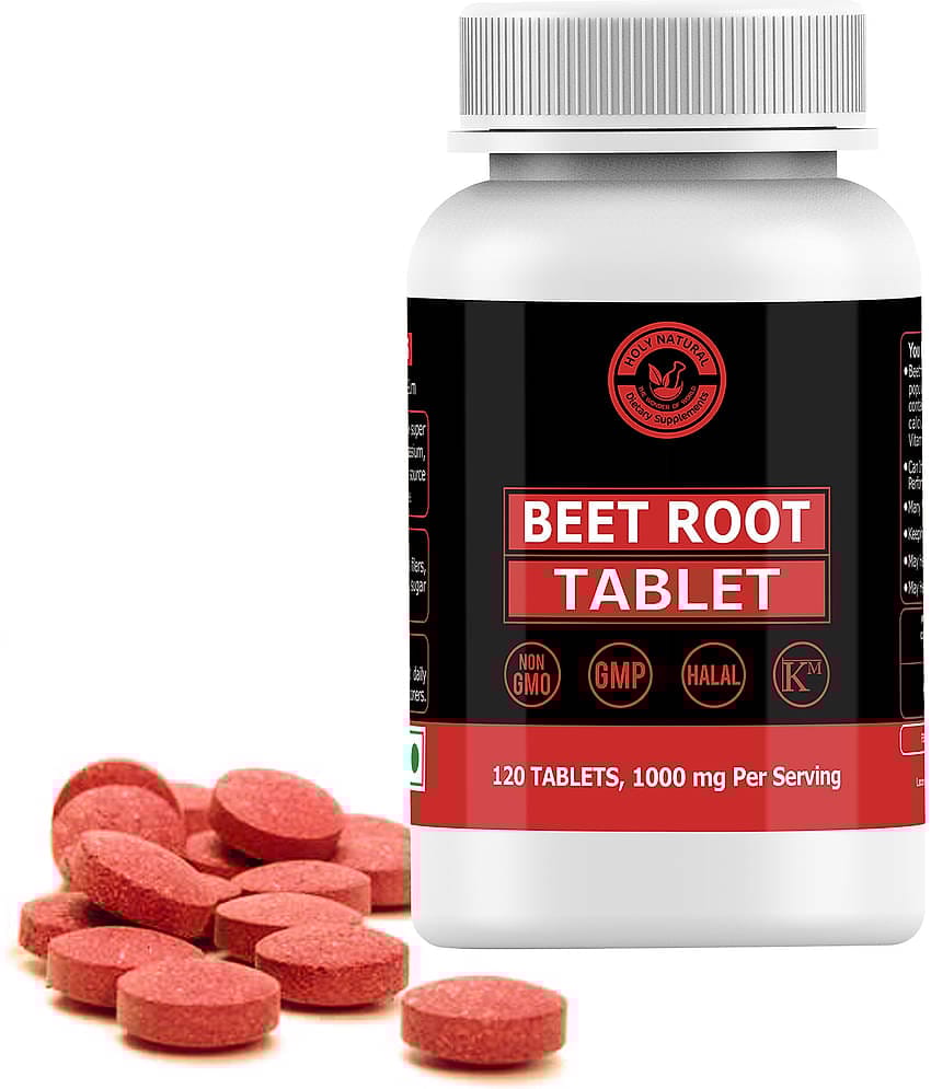Holy Natural BeetRoot Tablet 120 no.s Vitamins Tablets