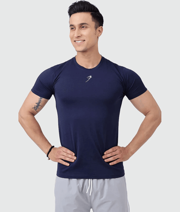 Fuaark Red Cotton Slim Fit Men's Sports T-Shirt ( Pack of 1 )