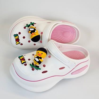 Skater Duck Clogs Pink-39-40