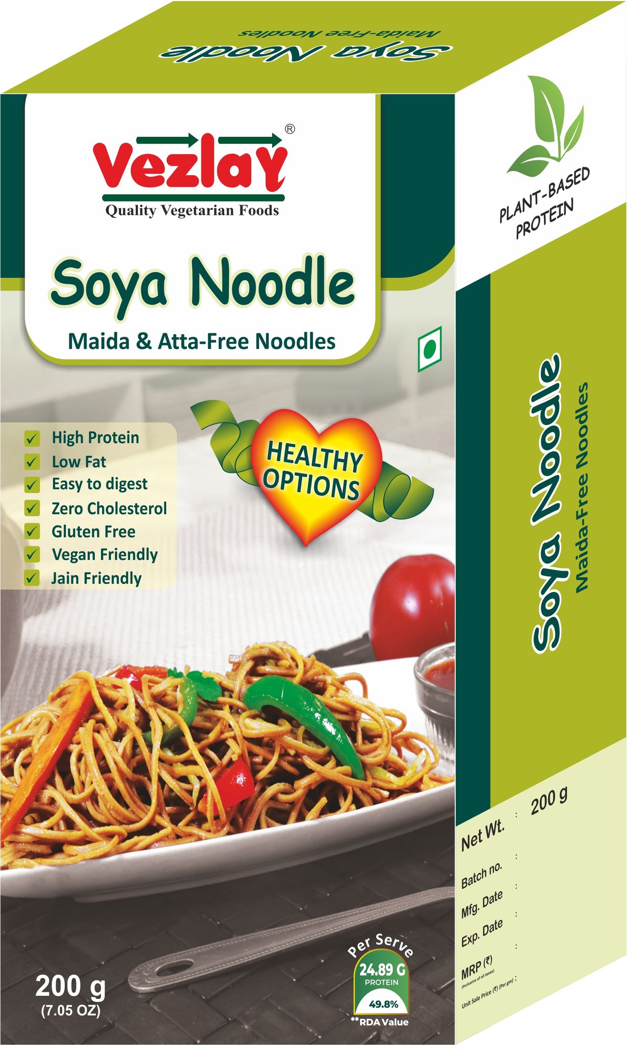 Vezlay Soya Noodle, 200 gm