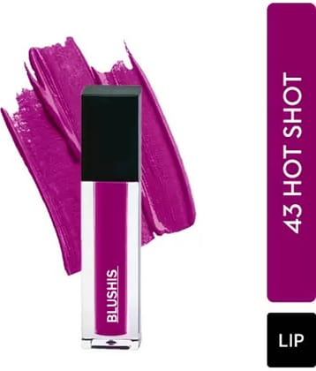 BLUSHIS Long Stay Purple Ultra Matte Lipstick