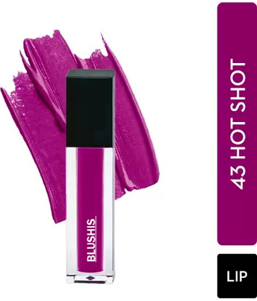 BLUSHIS Long Stay Purple Ultra Matte Lipstick