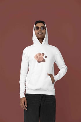 Hoodie (Men) - Pawsitive Vibes (7 Colours)