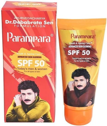 Parampara Ayurved - SPF 50 Sunscreen Cream For All Skin Type ( Pack of 1 )
