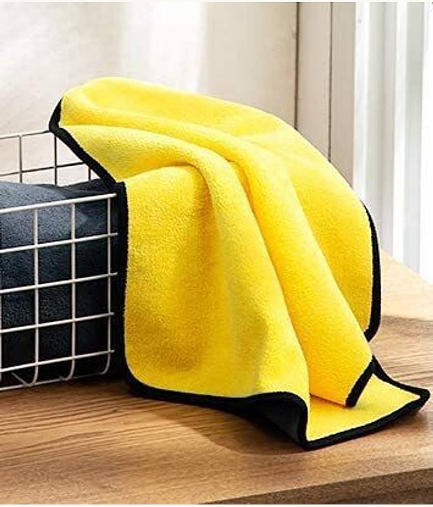 CAMPARK Multicolor 800 GSM Microfiber Cloth For Automobile ( Pack of 1 )