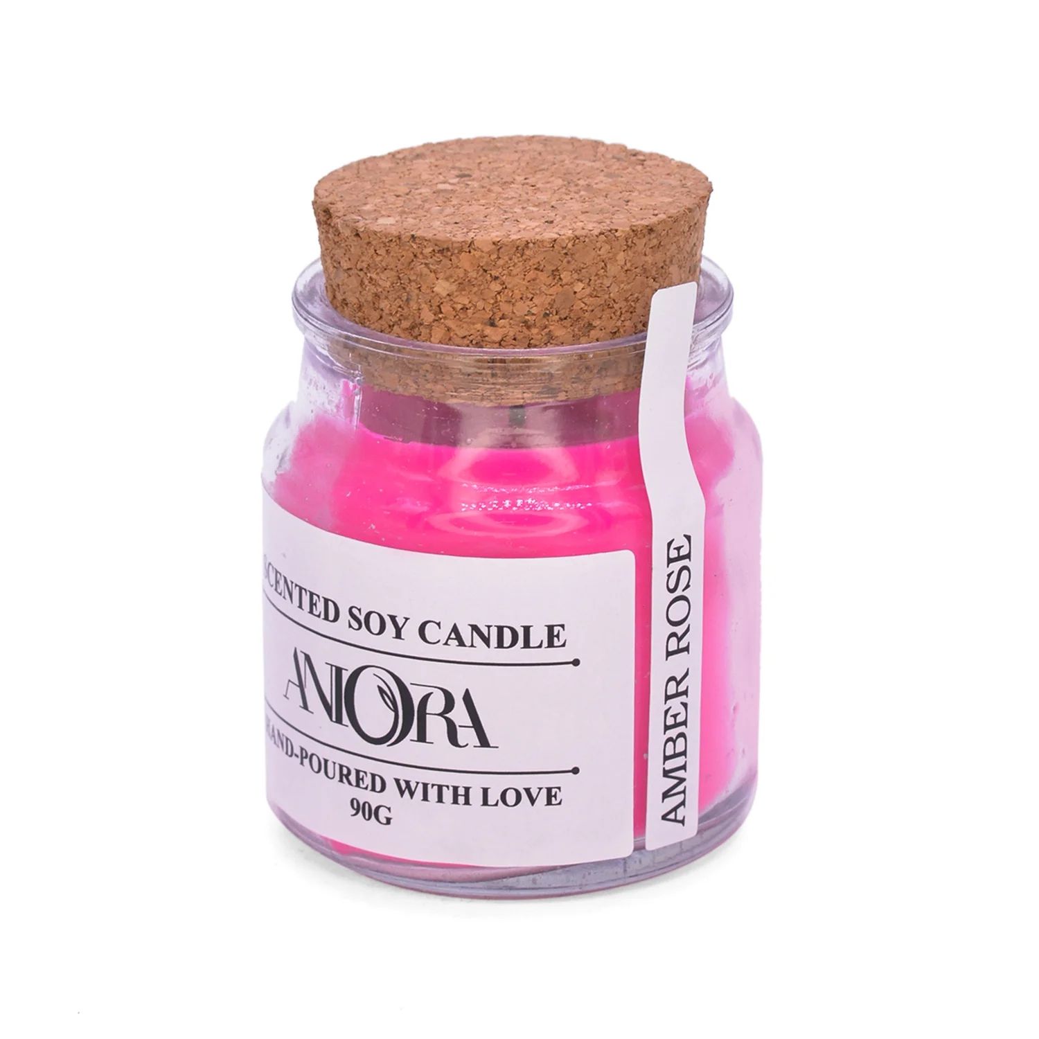 Classic Cork Candle Amber and Rose