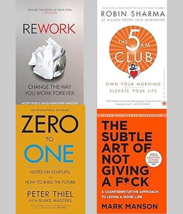 Zero To One + Rework + 5 Am Club + Everything Is F*Cked & The Subtle Art Of Not Giving A F*Ck