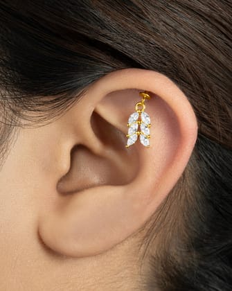 Garland - Helix Hanging - 14K Gold Plated-Screw attachment