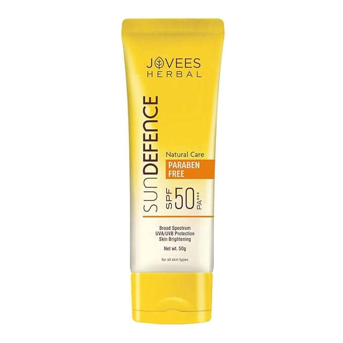 Jovees Spf 50 Sun Defence Natural Cream 100 Gms