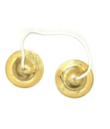 Spherulemuster - Brass Manjeera ( Pack of 1 )